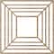 Ekena Millwork Raven Wood Fretwork Pierced Ceiling Medallion, Red Oak, 16"OD x 5 7/8"ID x 3/8"T CMWP16X16X0375RARO - alternate 5